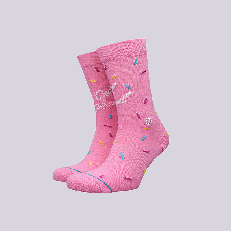 мужские розовые носки Stance Glazed M556C18GLA-PINK - цена, описание, фото 1